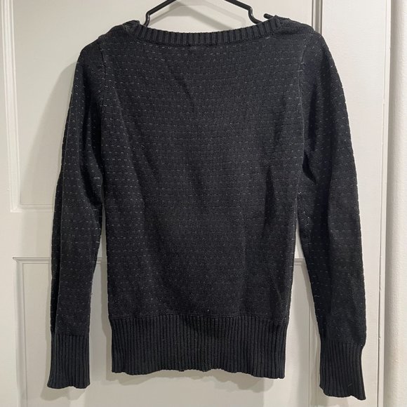 DKNY black and silver sweater - Picture 5 of 5